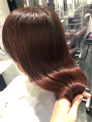 ロング カラー yuki🌼 Hip's decoのヘアスタイル