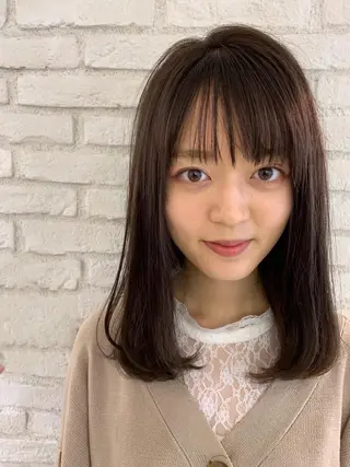 ロング カラー パーマ ヘアアレンジ ネイル マツエク・マツパ レイヤー＆カラー 人気美容師倉崎涼のヘアスタイル