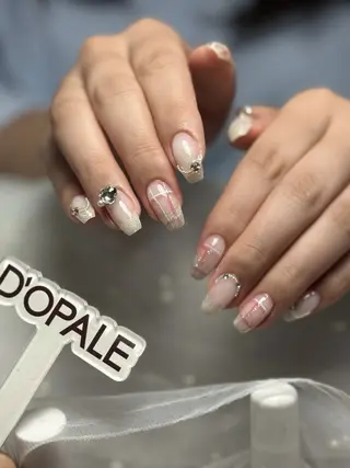 ネイル D‘OPALEサロン所属・長さ出し専門店 上野kkのネイルデザイン