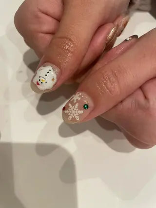 ネイル 束感まつ毛/ネイル/ LED♥KIRARAのマツエク・マツパデザイン