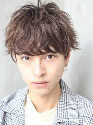 ショート パーマ メンズ リピート率No.1✨ ユウキのヘアスタイル