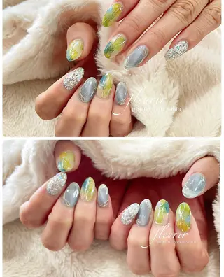 ネイル フルリール 【プライベートサロンのネイルデザイン