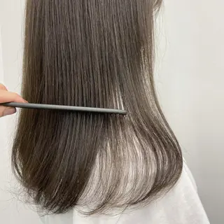 ミディアム 韓国レイヤー/ヘア カラー🎀ayamiのヘアスタイル