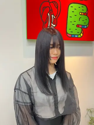 ロング mee.所属・透明感カラー /あづき⭐️のヘアスタイル