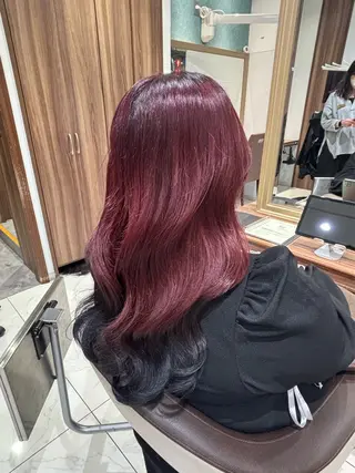 カラー Ash 平井 青木🤍のヘアスタイル