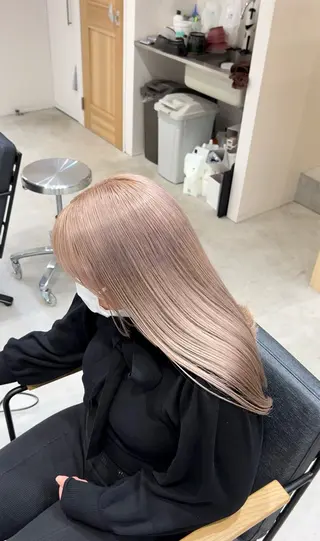 ロング カラー パーマ/ボブ /レイヤー チヒロのヘアスタイル