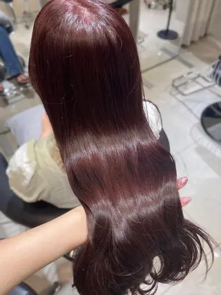 ロング カラー 韓国レイヤー×モテ髪 /MITSUKI🤍のヘアスタイル