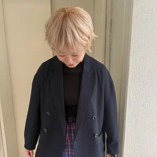 ショート カラー hair design chouchou所属・ichika/福岡 /透明感カラー🤎のヘアスタイル