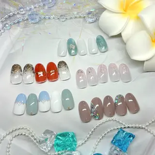 ネイル クレアトゥール華所属・クレアトゥール華 西村のネイルデザイン