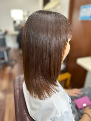 セミロング 桝本 由佳のヘアスタイル