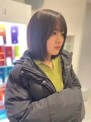 ショート 京都美容師 塩のヘアスタイル