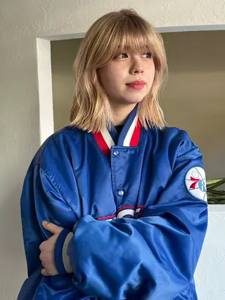 カラー 小林 美咲のヘアスタイル