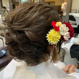 ヘアアレンジ 平野 優奈のヘアスタイル