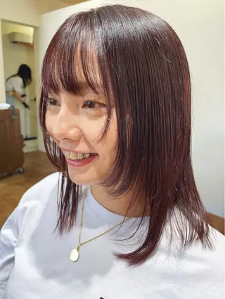 ミディアム カラー roti所属・水野 愛弓のヘアスタイル