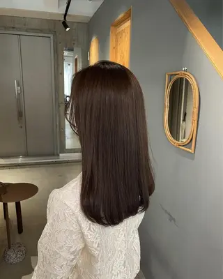 セミロング カラー noa ☪︎のヘアスタイル