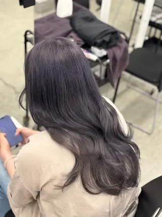 ロング カラー 淡めベージュ🤎ショ ート🤎Kiyokaのヘアスタイル