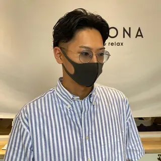 パーマ メンズ Seymour  and    Sons所属・🌷Asuka /レイヤーカット🌷のヘアスタイル