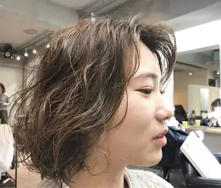 ショート パーマ 下北沢 soiのヘアスタイル