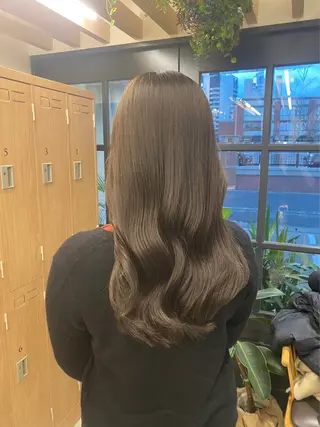 🤍Nozomi/ オリーブカラー🌿のヘアスタイル