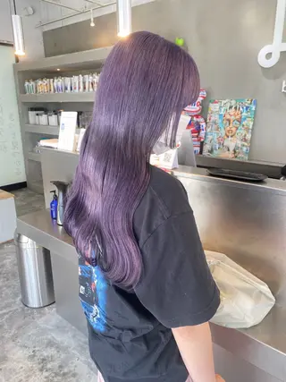 セミロング カラー 韓国ヘア特化 💟 ララア 💟のヘアスタイル