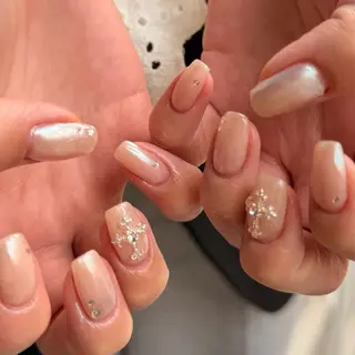 ショート 小川 柚香のネイルデザイン