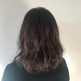 ミディアム stylist🎨 aye牧野莉香のヘアスタイル