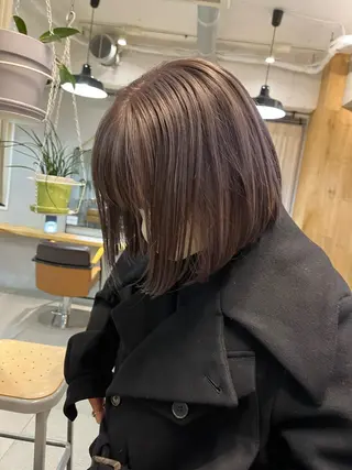 ショート オリーブ/縮毛♡ Natsuno🩰のヘアスタイル