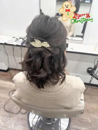 ヘアアレンジ ⟡.·mamiya 縮毛矯正/ヘアセットのヘアスタイル