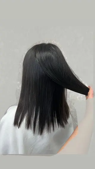 セミロング 池田 真衣のヘアスタイル