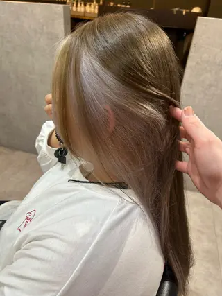 ロング カラー 💙まこと💙艶 カラー(Rico)のヘアスタイル