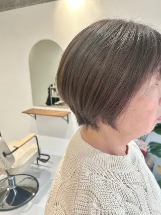 ショート カラー HAREKE所属・神部 あずみのヘアスタイル