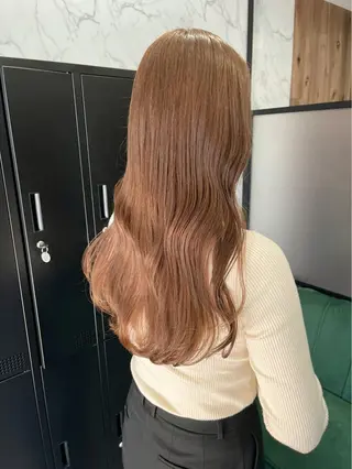 ロング カラー ヘアアレンジ 🤍清楚系 韓国レイヤー🤍拓朗のヘアスタイル