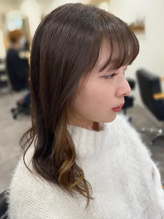 ロング カラー kakko所属・(kakko) ayumiのヘアスタイル