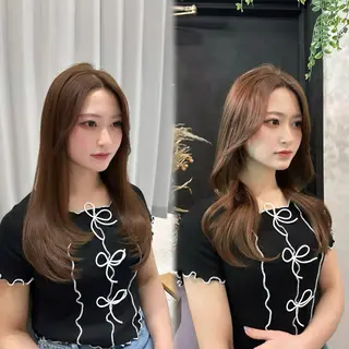 ロング 🇰🇷POCKET 宇根 幸恵🎀のヘアスタイル