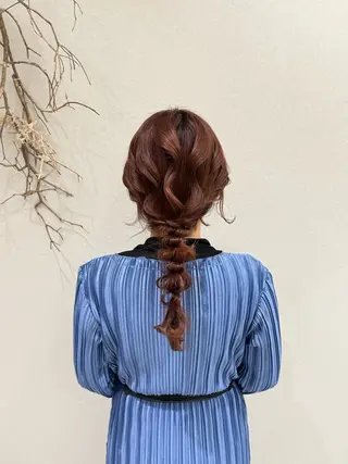 セミロング 濱田 剛志のヘアスタイル