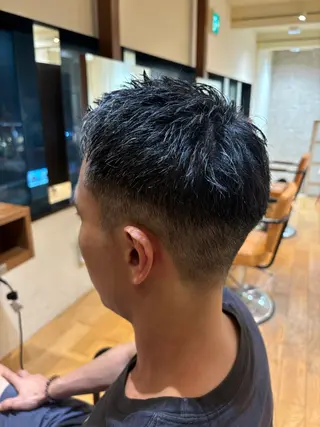 ショート メンズ おもだか　がく /レディースカットのヘアスタイル