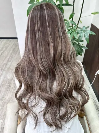 ロング カラー Belle hair Design青野大貴のヘアスタイル