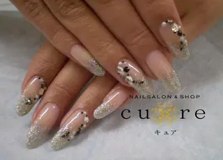 ロング ネイル ネイルサロン Cureのネイルデザイン