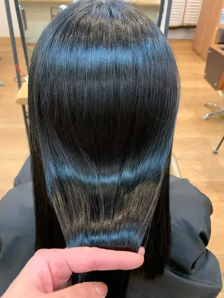 セミロング カラー yuri🌼 NUMBER 天王寺のヘアスタイル