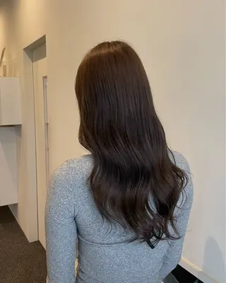 カラー 北堀江/ストレート /ブリーチ/じゅきのヘアスタイル