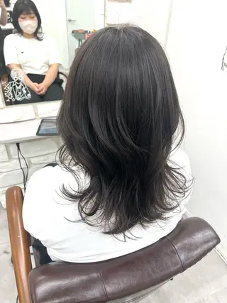 カラー 天王寺髪質改善なら よしみさん✨のヘアスタイル