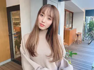 ミディアム 梅田茶屋町 Yutaのヘアスタイル