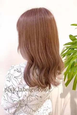 セミロング カラー clomus所属・YUKA艶髪 🌸寛ぎ部屋のヘアスタイル