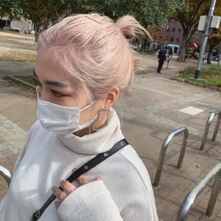 カラー ハッシュカット カシマハヤトのヘアスタイル