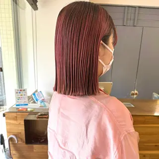 ショート カラー げん/梅田美容室 中崎町美容室のヘアスタイル