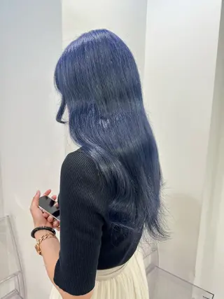 ロング カラー 渋谷/透明感カラー /半個室/こうめいのヘアスタイル