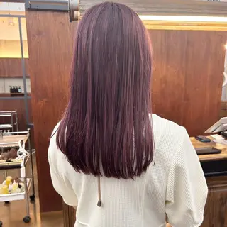 ロング カラー ✂︎ウルフ・ショート ✂︎MIKUNIのヘアスタイル