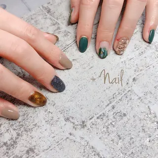 ネイル Aim* 深爪・自爪育成専門店のネイルデザイン