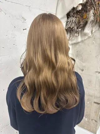 カラー 暖色カラ-ෆ˚顔周り 🎀ོ白岩亜実🎀ོのヘアスタイル