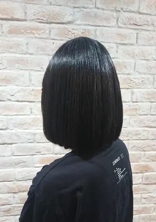 ミディアム パーマ 赤松 摩美のヘアスタイル